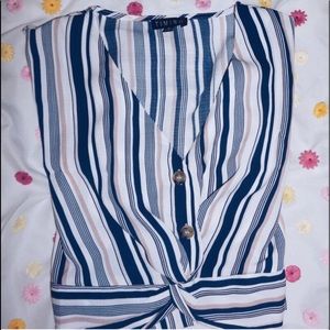 T•I•M•I•N•G crop top shirt